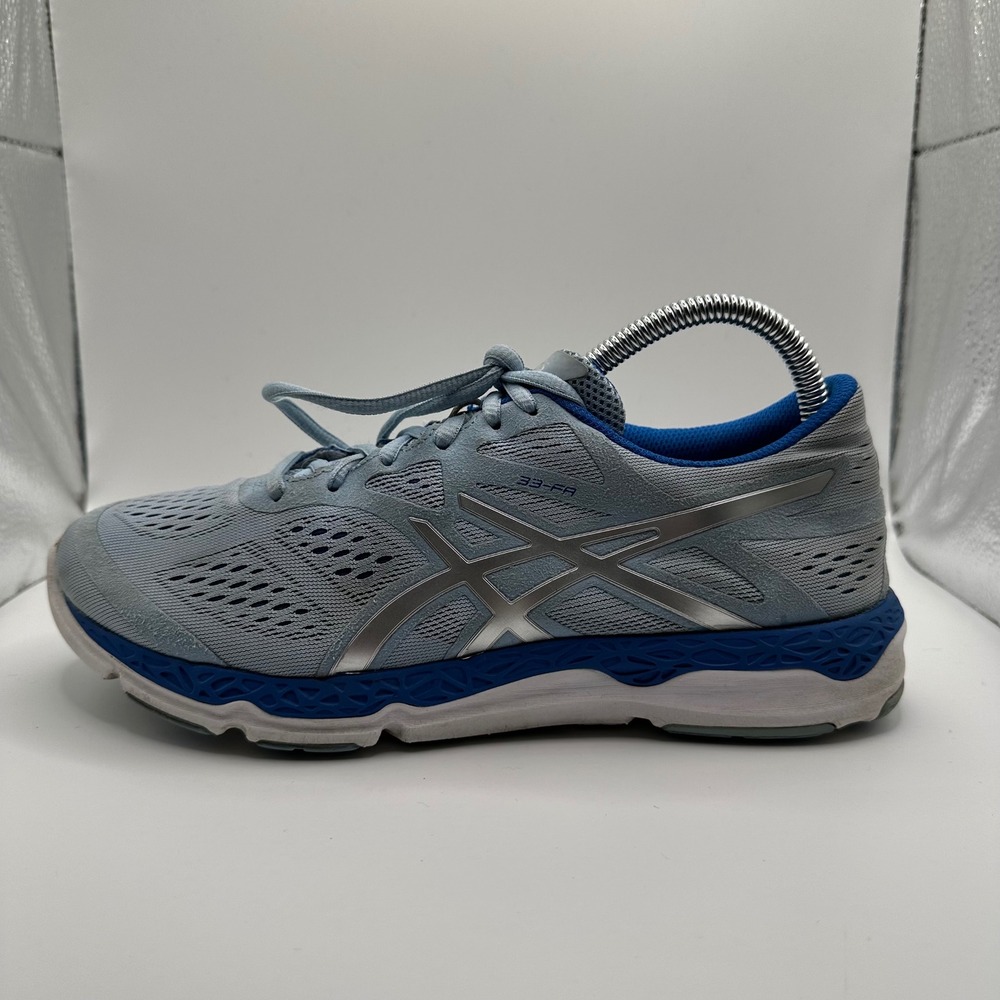 ASICS 33-FA Running Shoes Womens 9 Blue T583N Good Mesh Athletic Sneaker